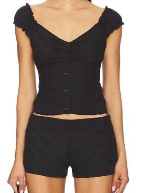 Bella Venice Black Kalyn Short